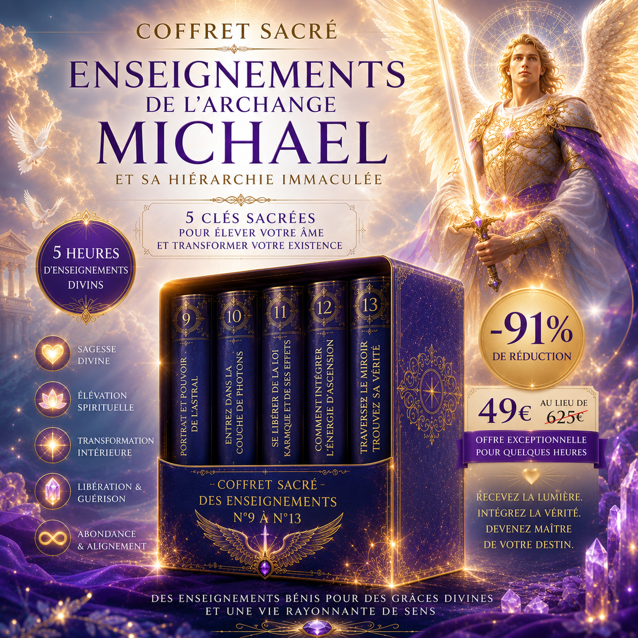 Coffret Audio Enseignements sacrés 9 à 13