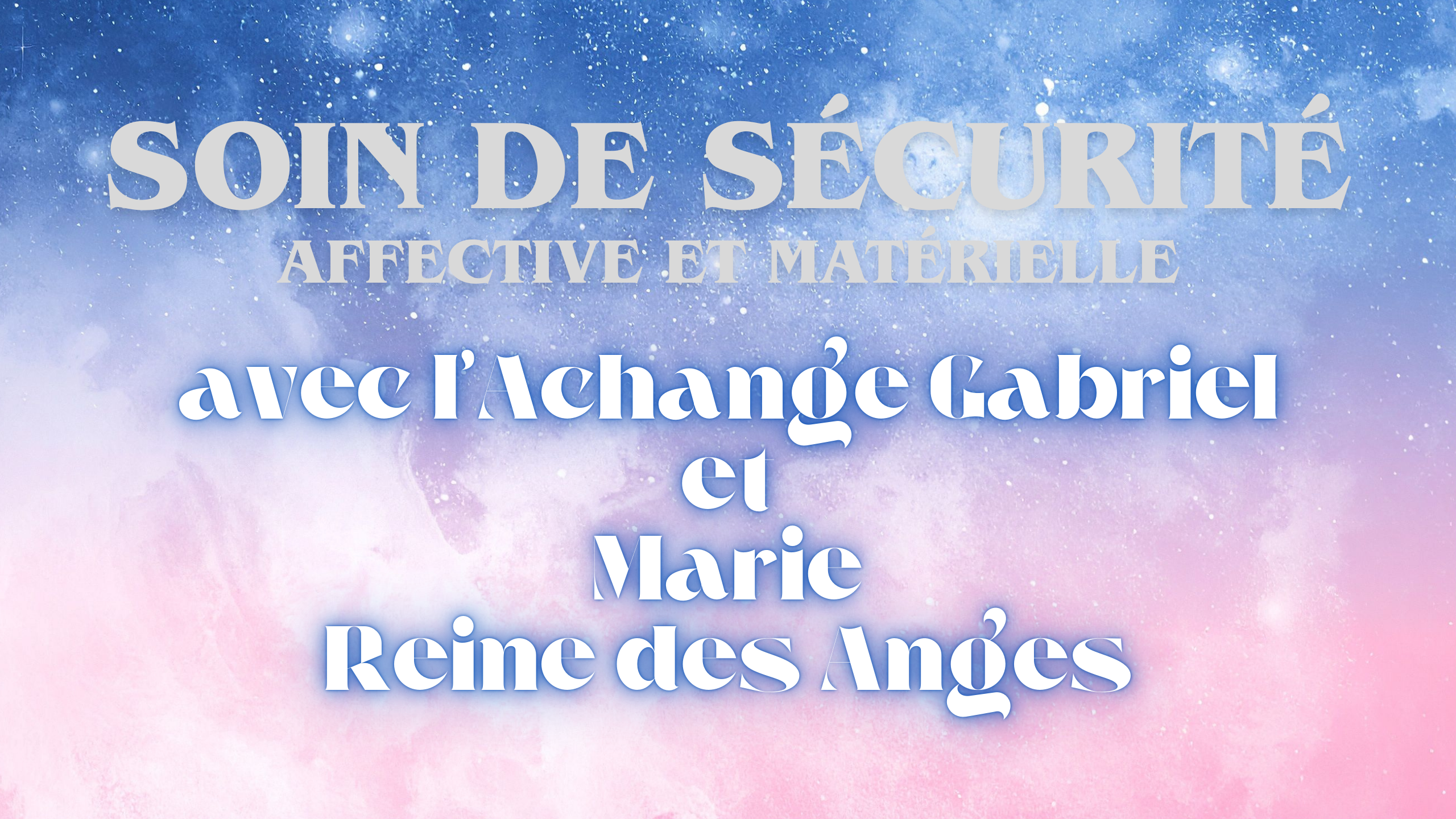 SECURITE AFFECTIVE AVEC MARIE ET GABRIEL